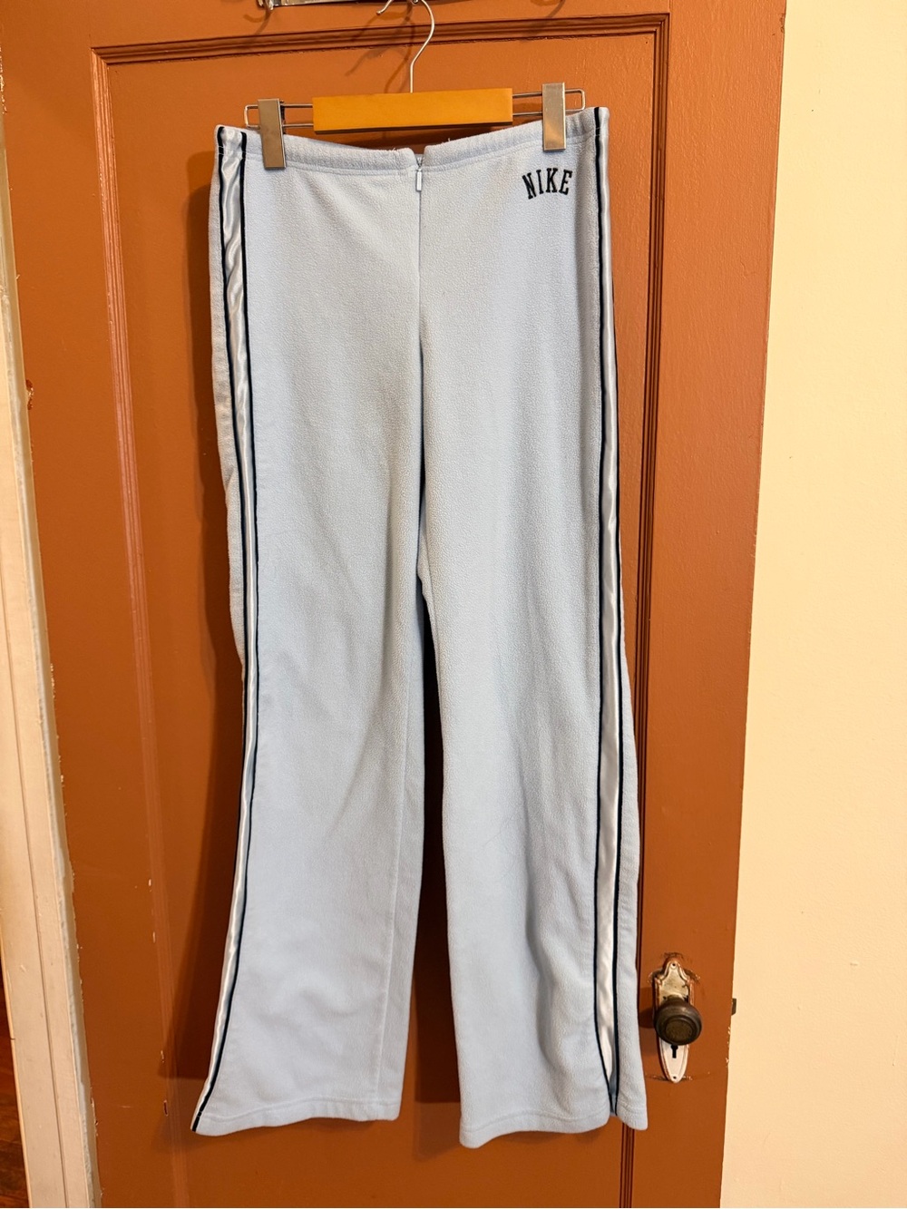 Nike Light Blue Fleece Track Pants